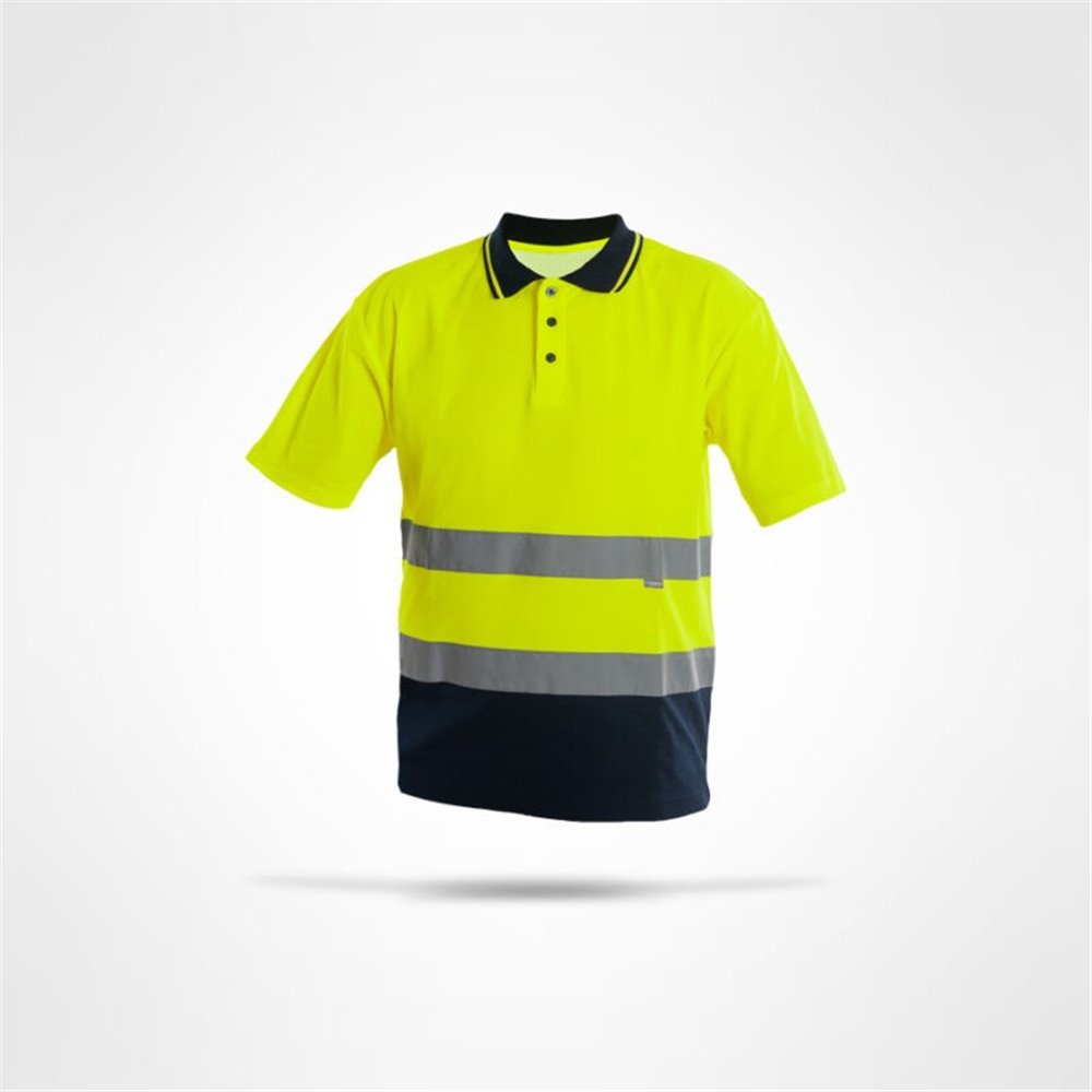 Koszulka Polo Drogowiec żółta 14-520