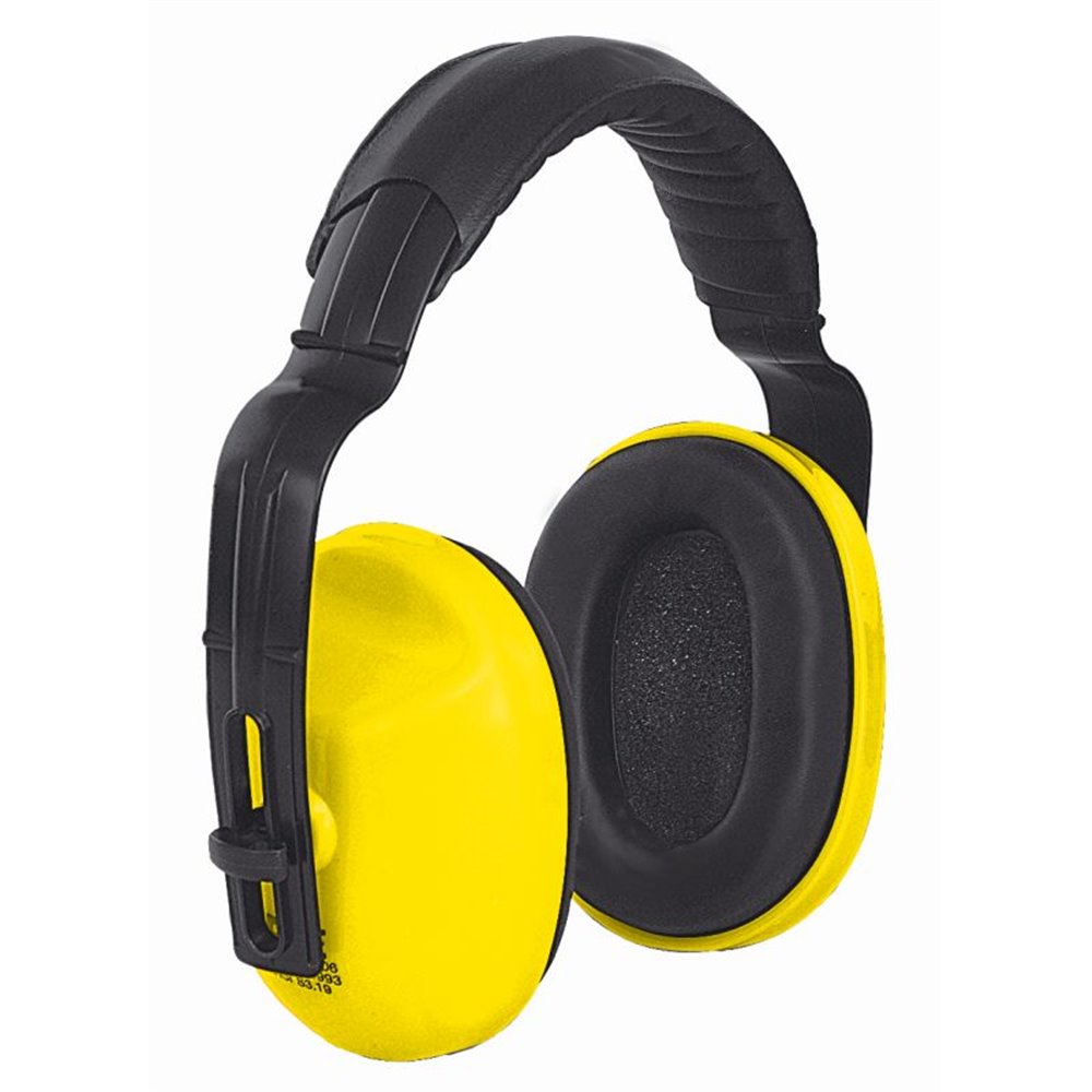 Muszlowe ochraniacze słuchu EP106, żółty