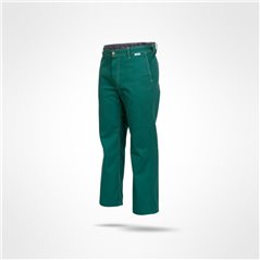 Spodnie do pasa Korsarz zielone 10-511