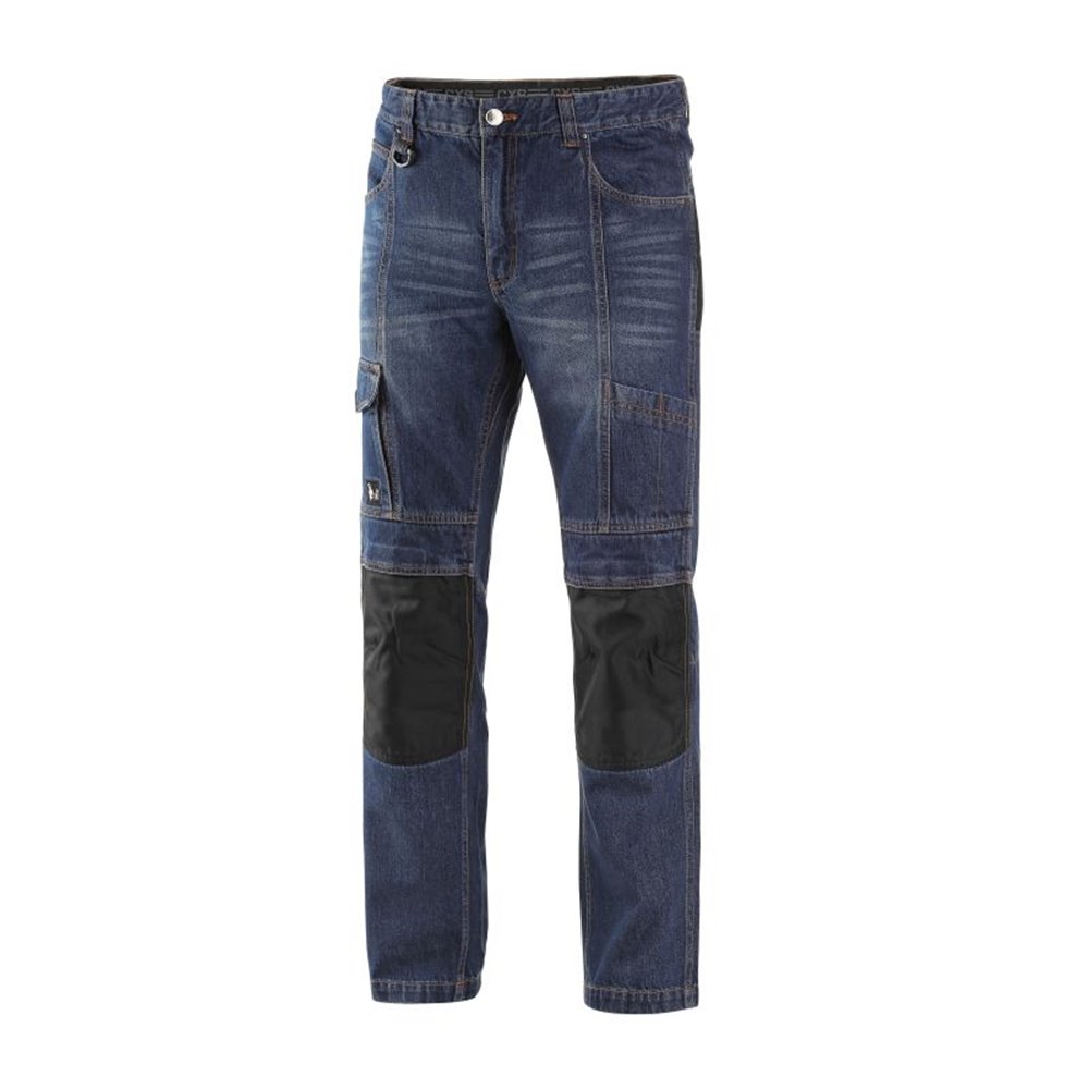 Spodnie jeans Nimes I, męskie, kolor czarno-niebieski