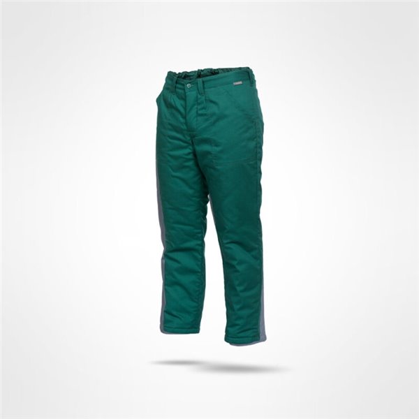 Spodnie do pasa ocieplane Norman Winter  zielone 10-725