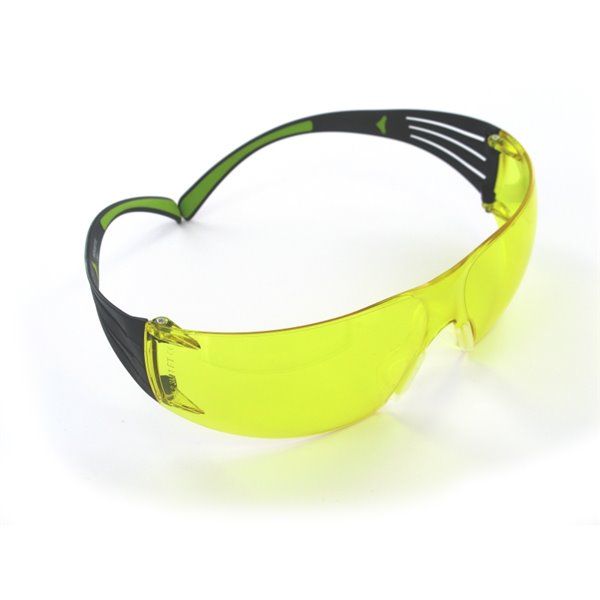 3M™ SecureFit™ Okulary ochronne, SF403 AS-AF, Żółte soczewki