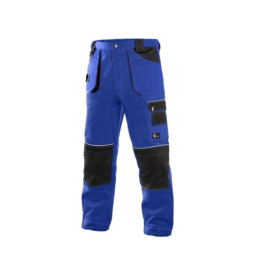 Spodnie CXS ORION TEODOR, męskie, kolor niebiesko-czarny